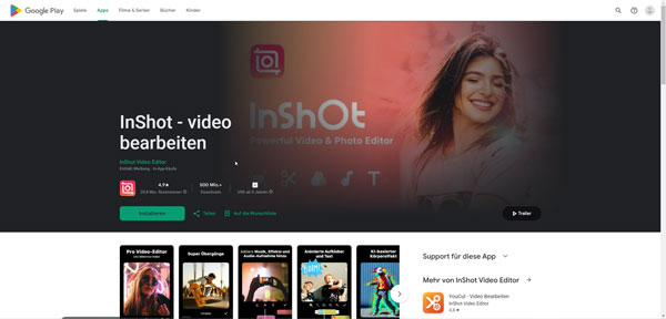 InShot-Video bearbeiten