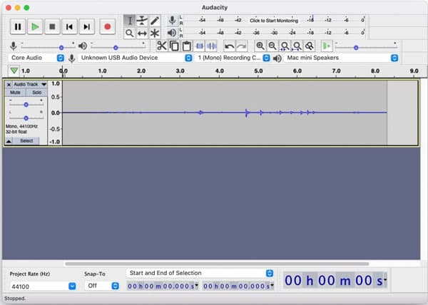 Mac Audio aufnehmen mit Audacity