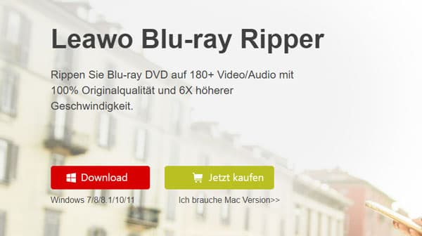 Leawo Blu-ray Ripper Website