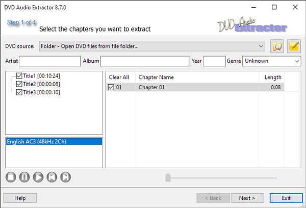 DVD Audio Extractor Software