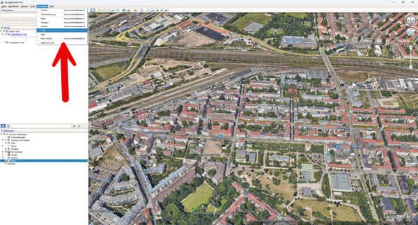 Google Earth Pro aufnehmen