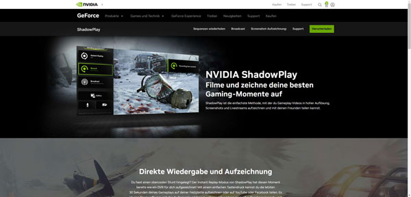 Shadowplay Website