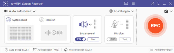 Audio aufnehmen