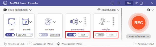 SpankBang Audio einstellen