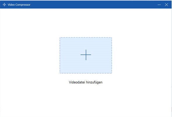 Videodatei hinzufügen in Compressor