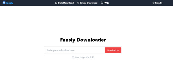 Fansly Video in Single Download herunterladen