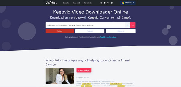 Keepvid Video Downloader Porno