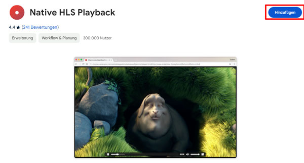 M3U8 mit Chrome Erweiterung abspielen