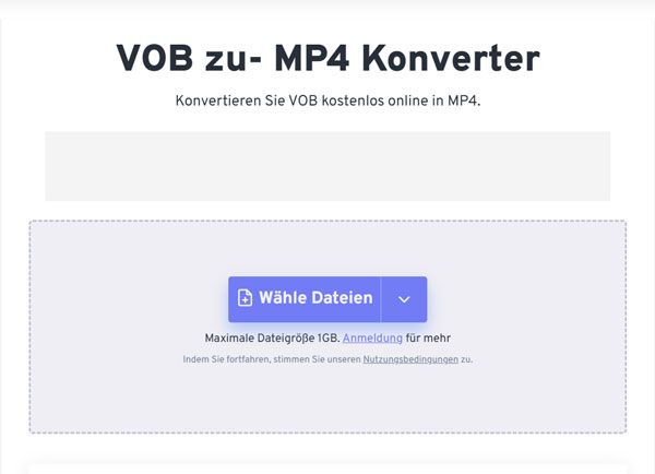 VOB zu MP4 Konverter